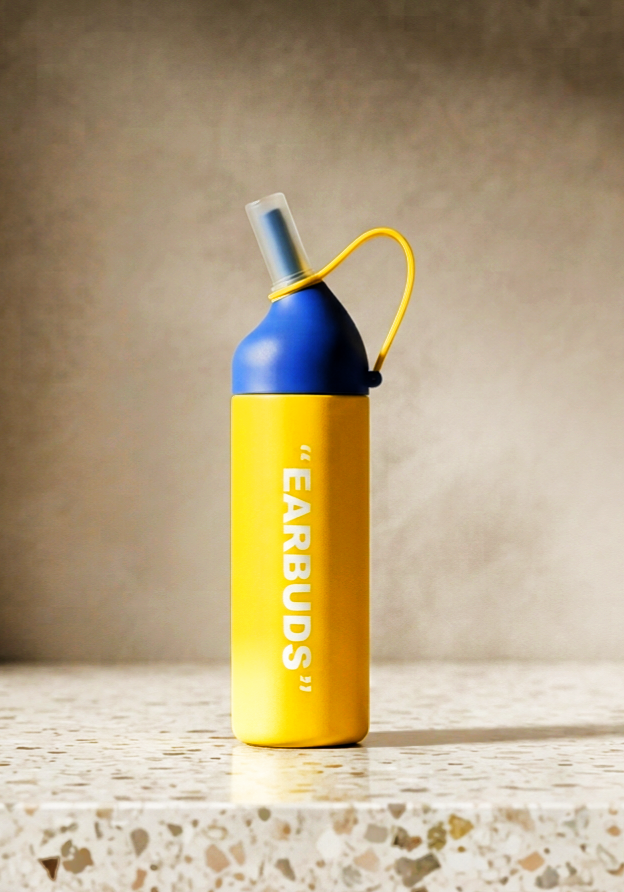 Portable Sport Water Bottle with Built-in Straw & Carry Handle - Image 6